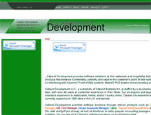 Tablet Screenshot of cabdev.com